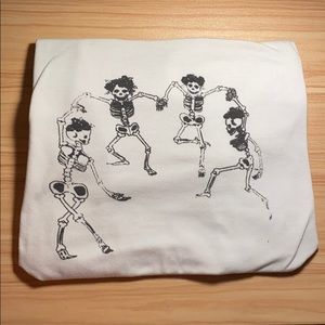 SHEIN dancing skeleton t-shirt